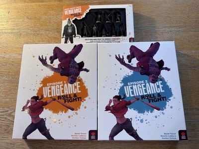 Vengance Roll & Fight Episode 1 und 2 mit Hero Minis Pack und Overkill Promo