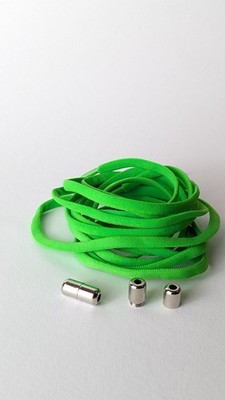 Schnürsenkel Schuhbänder Elastische mit Schnellverschluss Rund ohne Binden
