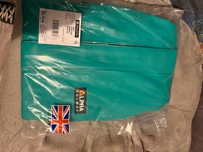 Alpha Solway CPBH-EW Chemsol Plus PVC Boilersuit, Green - X LARGE