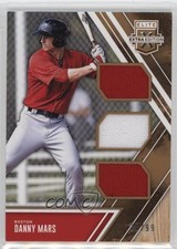 2017 Panini Elite Extra Edition Triple Materials Holo Gold 27/99 Danny Mars p2h