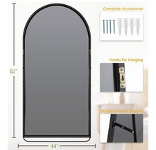 Brand New 82 44 Oversized Arched Mirror
