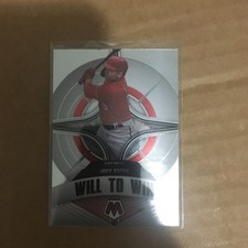 Joey Votto Will To Win 2022 Panini Mosaic Baseball #WW-2 Cincinnati Reds