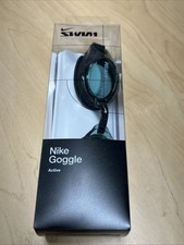 Nike Expanse Adult Fitness Swim Goggle Black/Bright Light Tint 