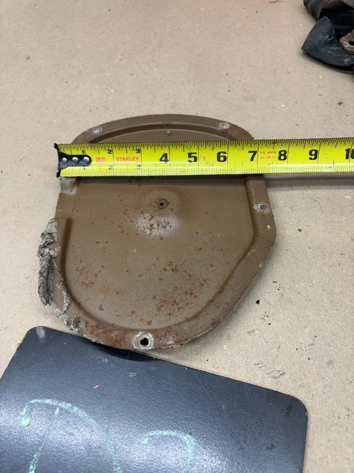 1970 1971 1972 MONTE CARLO CHEVELLE MALIBU CUTLASS GTO PANEL DE PATADA VENTILACIÓN ELIMINAR OE Foto 4 de 4