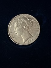 1864 Full Gold ‘Shieldback’ Sovereign, Boxed, COA Die Number 50