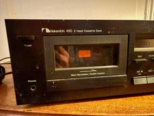 Lecteur cassette stéréo Nakamichi 480 Noir - Photo, audio & vidéo