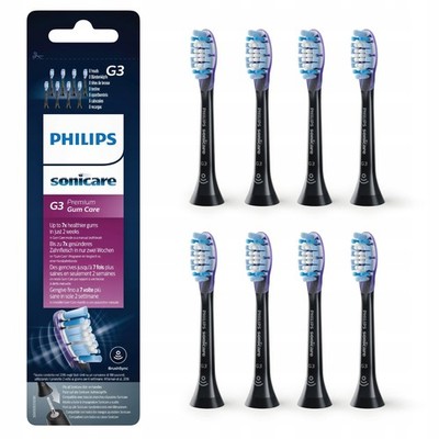 8x Premium Gum Care Brush Heads neu///