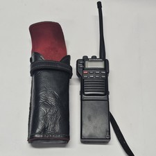 Standard Horizon VHF FM Marine Radio HX230S W/ Case TESTED WORKING BATTERY AS IS