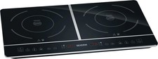 Severin Doppel-Induktionskochfeld DK1031 3400W Touch Timer schwarz 2x21cm