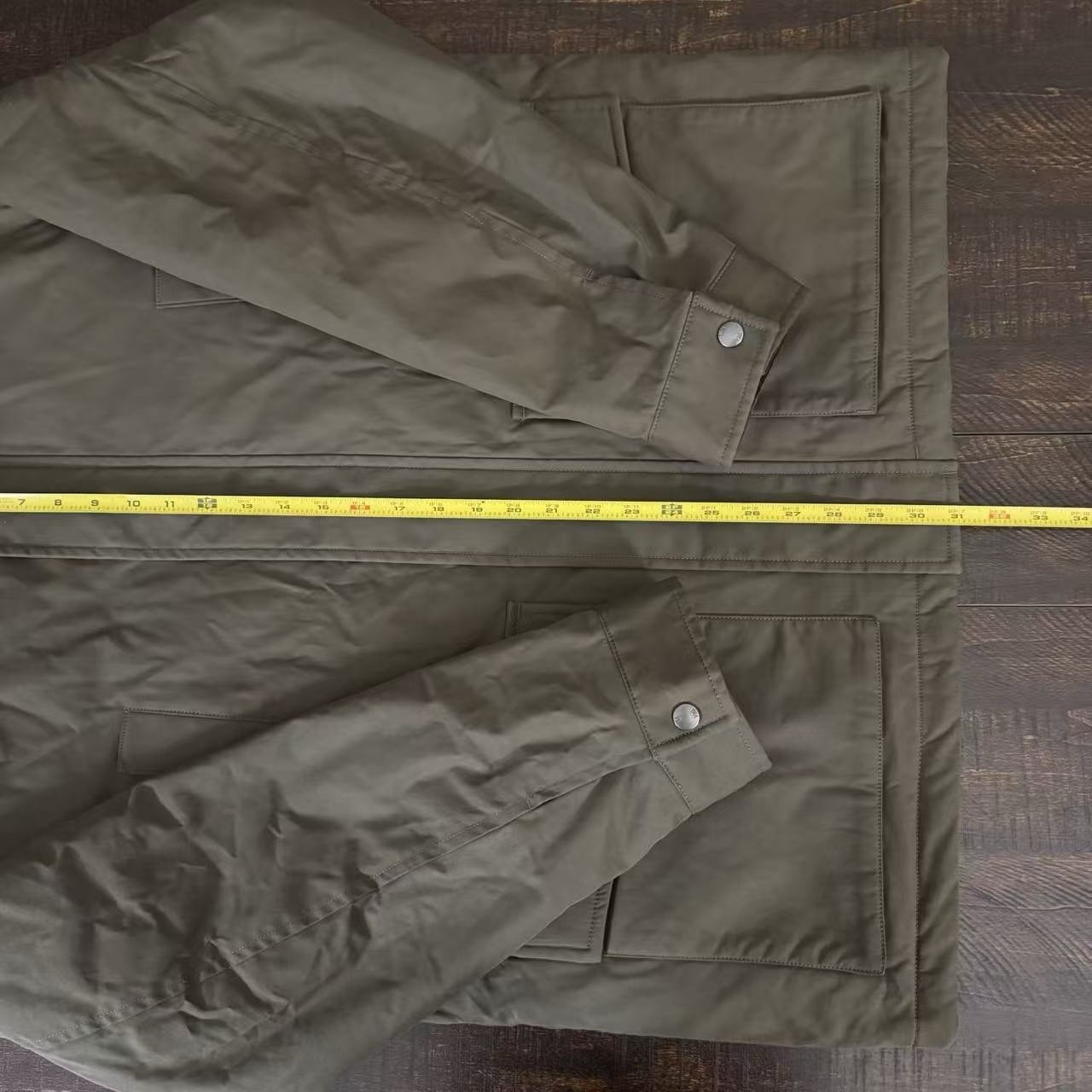 Uniqlo x JW Anderson Pufftech Utility Jacket Olive Puff Tech Size L thumbnail 4