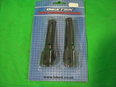 #ad Passenger Footpegs Bike Tek Suzuki Aluminum Pegs $85.88