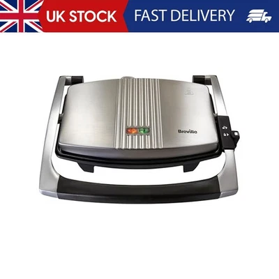 Breville Cafe Style Toasted Sandwich Press Grilled Panini Maker Toaster Kitchen