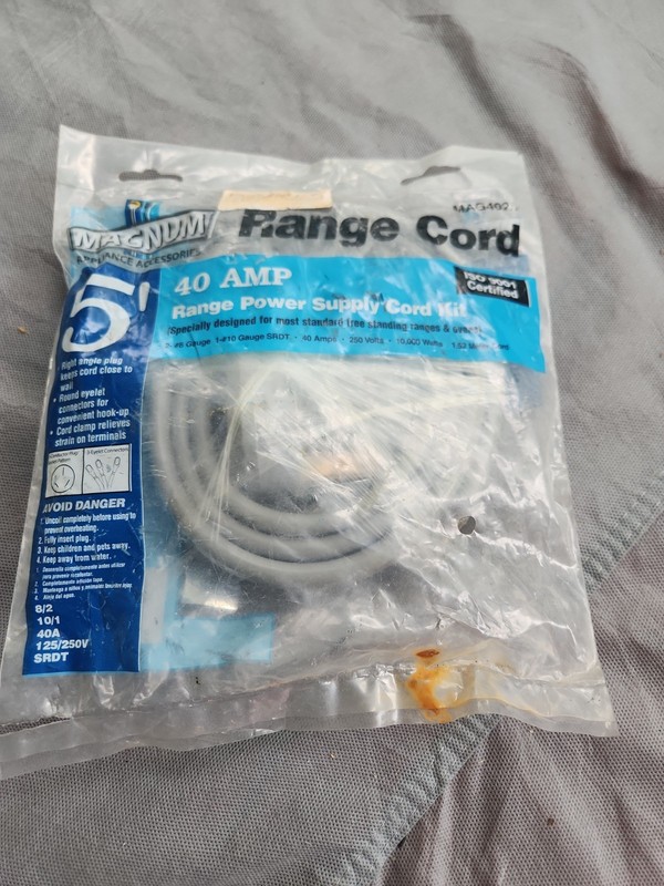 Magnum 5ft Range Power Supply Cord Kit 40 Amp MAG4025