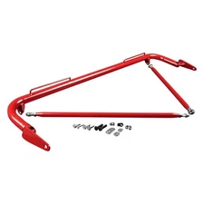 BRAUM - Red Gloss 48-51 Inch Universal Racing Harness Bar Kit BRHB-48RG