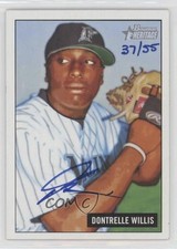 2006 Bowman Originals Buyback 37/55 Dontrelle Willis (2005 Heritage) Auto 13l2