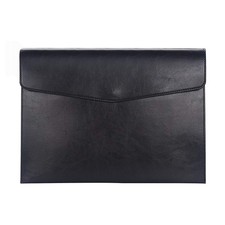 Enyuwlcm PU Leather A4 File Folder Document Holder Envelope Folder Case with ...