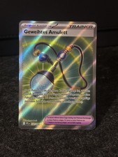 Pokemon Karte: Geweihtes Amulett 122/094 Fatale Flammen NM Deutsch Trainer UR