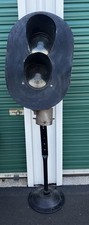 Vintage Safetran Railroad Light Signal Pedestal W. Stand