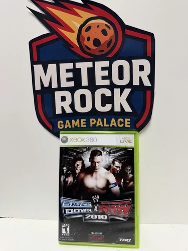 WWE SmackDown vs Raw 2010 (Microsoft Xbox 360)  Tested & Working - Ships Today