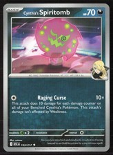 Cynthia's Spiritomb #133/217 Uncommon, Reverse Holo ME: Ascended Heroes Pokemon