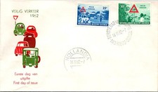 GOLDPATH: Netherlands cover 1962 first day CV933_P30