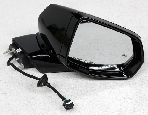 OEM Right Side Mirror Scratches For Cadillac XT6 Luxury, Premium Stellar Black