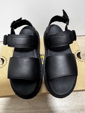 Dr Martens Sandalen Voss Black Hydro Leather 23802001 - OVP Gut - Größe 36