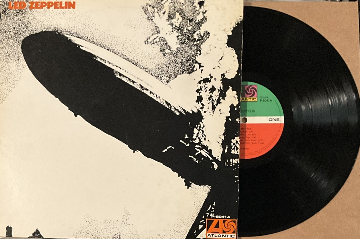 LED ZEPPELIN P-10105A LPレコード Led Zeppelin - Led Zeppelin LP 1976 Atlantic – P-10105A [JAPAN] EX