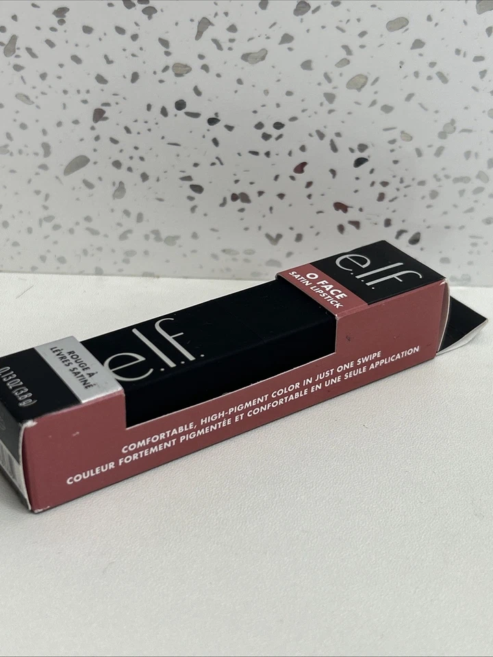 e.l.f. O Face Satin Lipstick Vegan & Cruelty Free - 81785 Dirty Talk - Brand New - Image 4 of 4