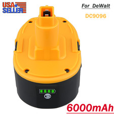 6 Ah Lithium-Ion Battery for DeWalt 18V DC9096-2 XRP DW9095 DC9098 DC9099 DC9096