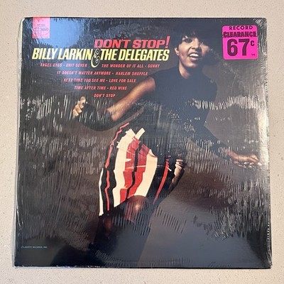 SEALED! Billy Larkin & The Delegates ''Don't Stop'' 1967 1st US Vinyl Lp Funk Jazz