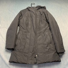 The North Face Women's Parka Jacket Size M Black HyVent Hooded Waterproof Coat