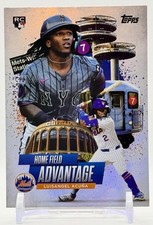 SSP Topps 2025 Luisangel Acuna #HA-31 Home Field Advantage Rookie NY Mets