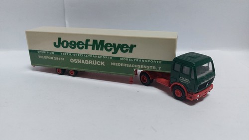 🚛Herpa MB Sattelzug Josef Meyer Albedo 1/87 (25/43)🚛