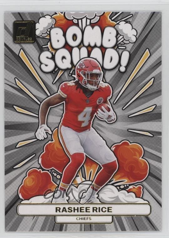 2023 Panini Donruss Bomb Squad Rashee Rice #BS-16 Rookie RC 12g7