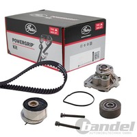 Gates Powergrip ZAHNRIEMEN-SATZ MIT Wasserpumpe Passend FüR Alfa Romeo 159