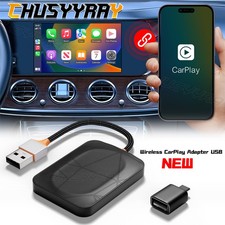 Wireless CarPlay Adapter Dongle USB For Apple iOS Car Auto Navigation Player