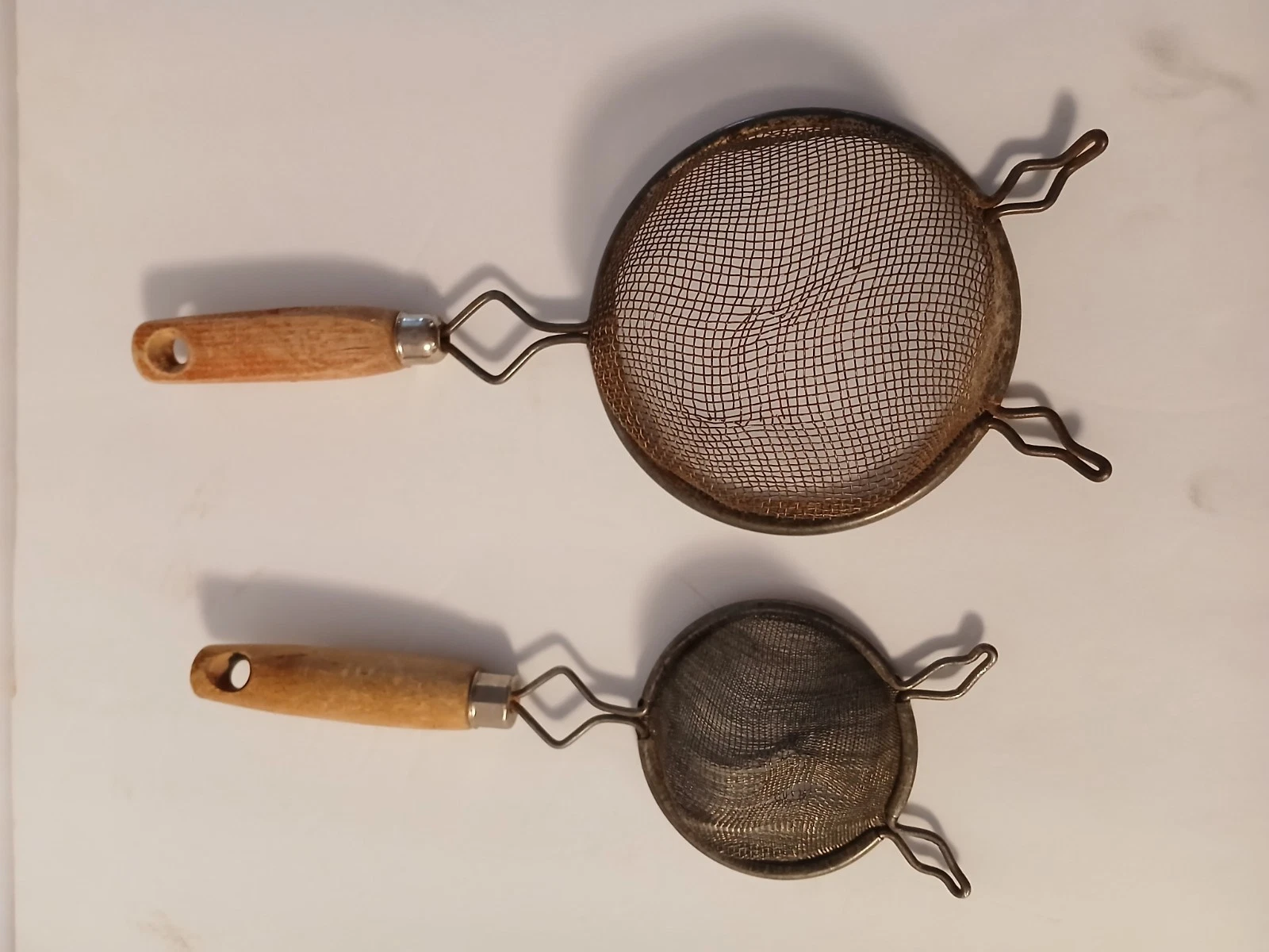 Vintage Two Mesh Strainers