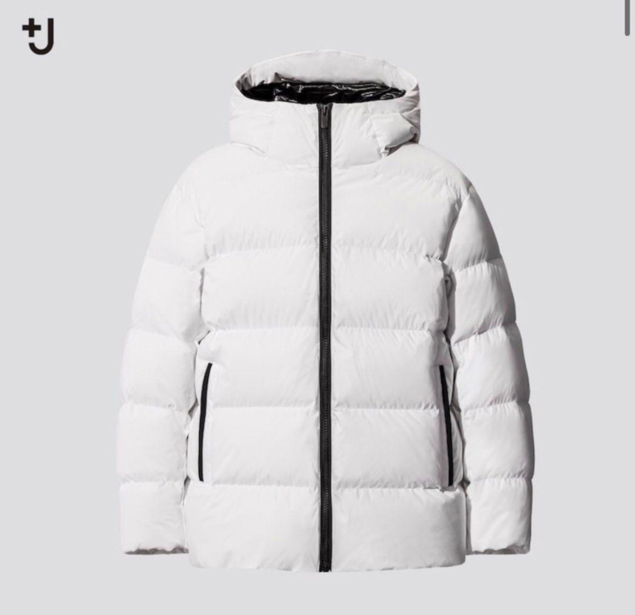 Ultra Rare Uniqlo +J Jil Sander Men Light Down Oversized Parka Jacket White L image 4