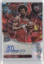 2022 Panini Spectra Icons Astral Prizm 7/49 Artis Gilmore #IA-ART Auto HOF s6i
