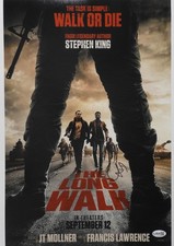 Cooper Hoffman JSA Signed Autograph 12 x 18 Photo The Long Walk