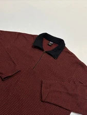 RARE Vintage Patagonia Synchilla Fleece Jacket Red Stripes 43420 Men's XXL