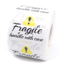 Cute Fragile Stickers,Please Handle with Care Sticker for Small Business Mail...