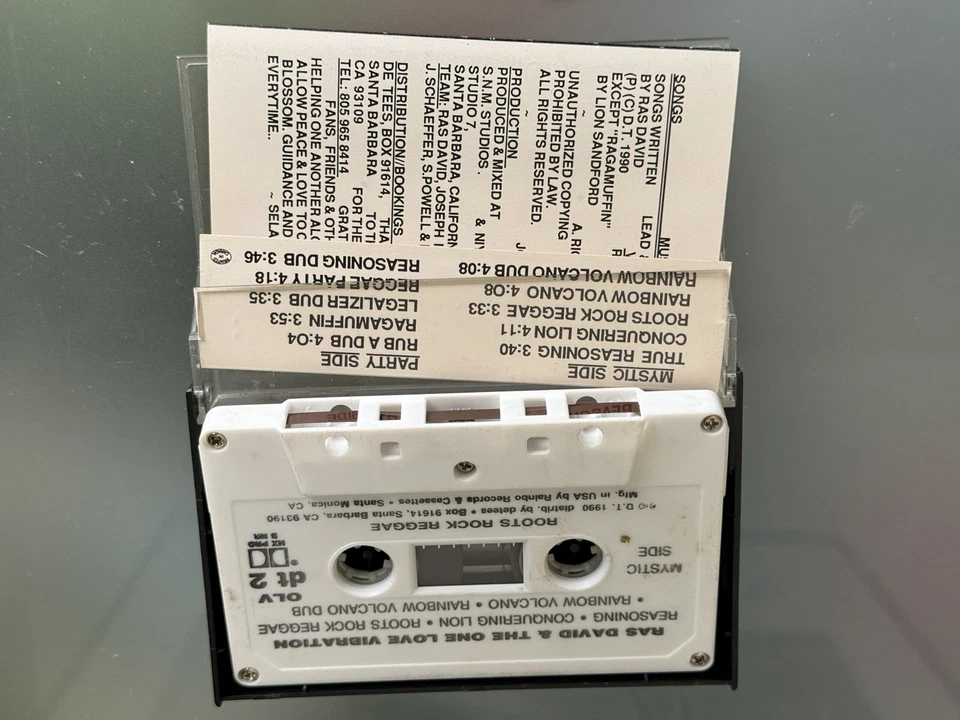 Ras David The One Love Vibrations Reggae Rasta RARE Private Label Roots Creation - Image 4 of 4