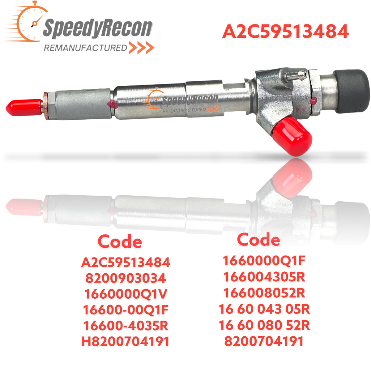 Nissan 1.5DCI Siemens Diesel Fuel Injector A2C59513484 H8200704191 