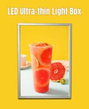 Dourable 27x40" Movie Poster Art Picture Frame LED Light Box Advertising Display