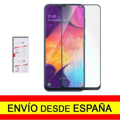 Cristal Templado 5D SAMSUNG GALAXY A30s A50s Protector Completo Blanco a0868
