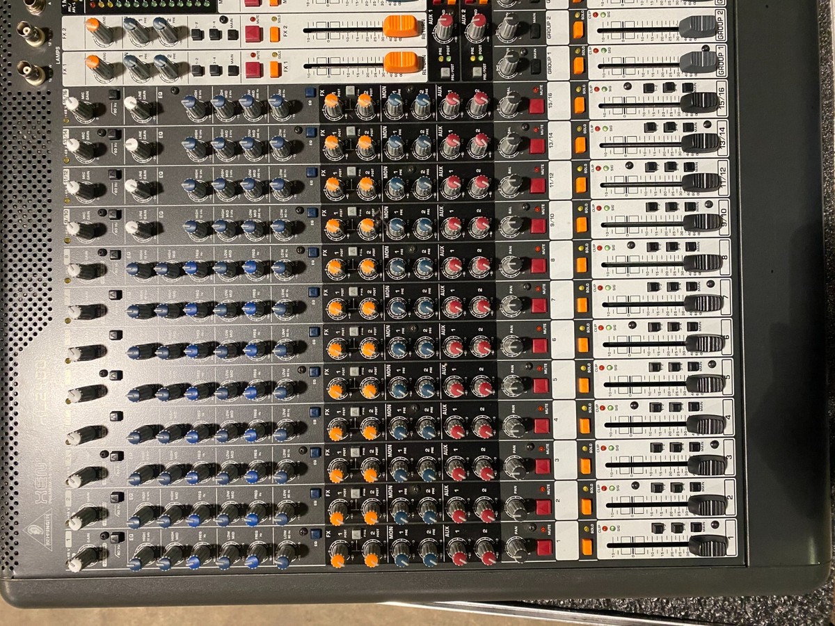 Behringer Xenyx XL2400 w/ Road Case | eBay