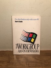 User's Guide Microsoft Workgroup Add-On For Windows