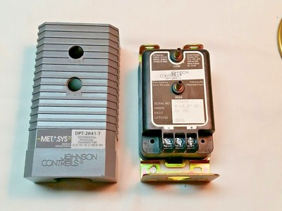 DPT-2641-7 DIFFERENTIAL PRESSURE TRANSMITTER JOHNSON CONTROLS 0.0 to 10.0 in WC